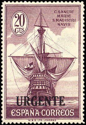 Discovery of America (Overprint)