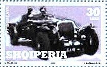 Stamp, Racingcars, Albania,  , Cars, Carsports, Motor Racing