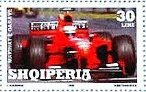 Stamp, Racingcars, Albania,  , Cars, Carsports