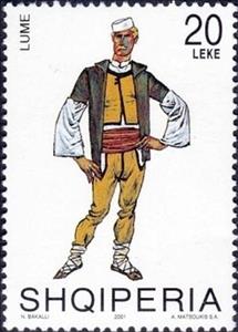 Stamp, Lume, Albania,  