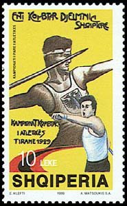 Throwing the javelin