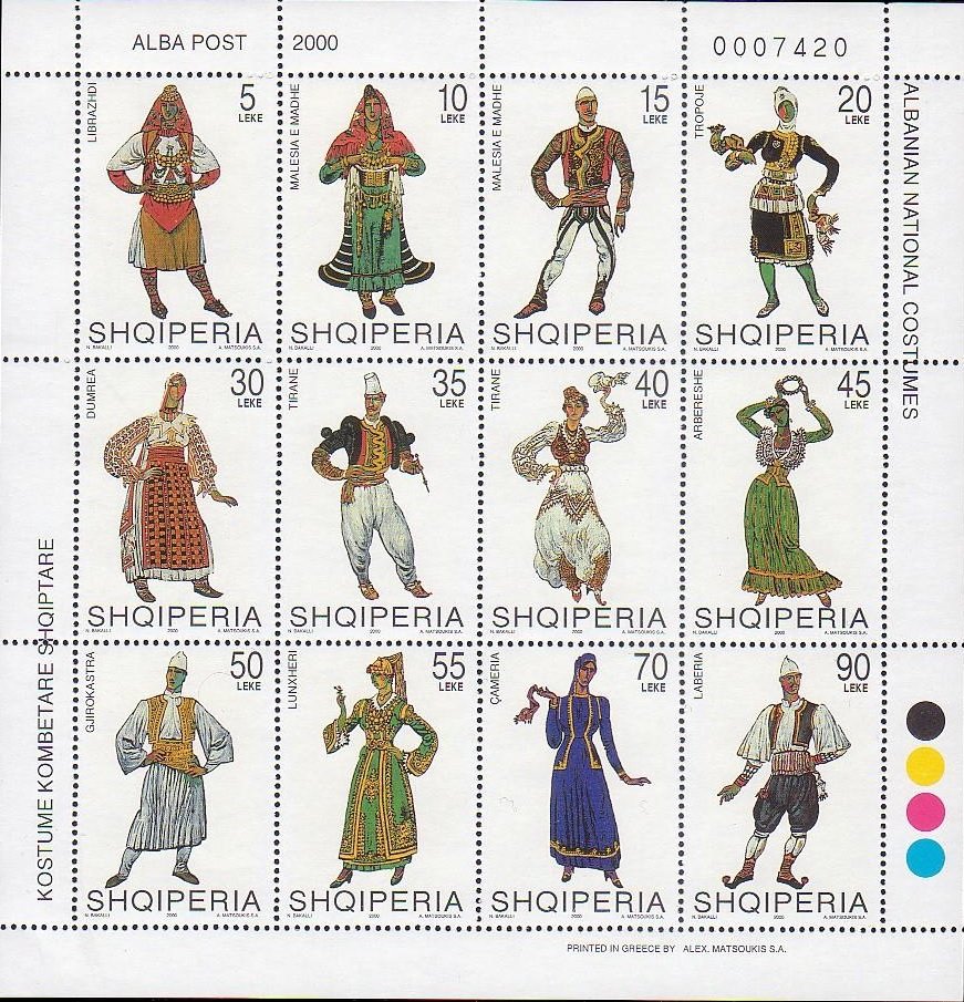 Sheet of 2722-33