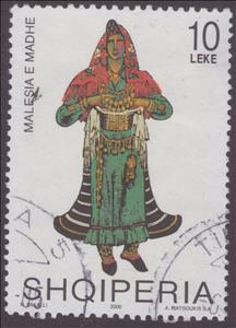 Stamp, Malesia and Madhe, Albania,  