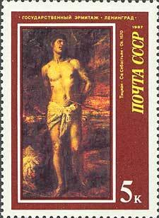 St. Sebastian by Titian (1570)