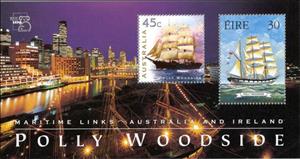 Souvenir Sheet, Ireland Joint Minisheet, Australia,  