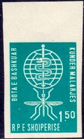 WHO Emblem, stylized Mosquito