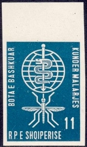 WHO Emblem, stylized Mosquito