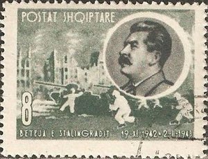 Stamp, 20thDay of the Battle „Stalingrad“, Albania,  