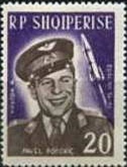Stamp, P. Popovich, Space Capsules, Albania,  