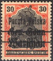 Stamp, Germania, Poland,  