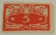 Stamp, Face value below, Poland,  