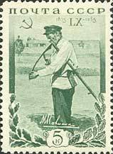 Kalinin as farmer