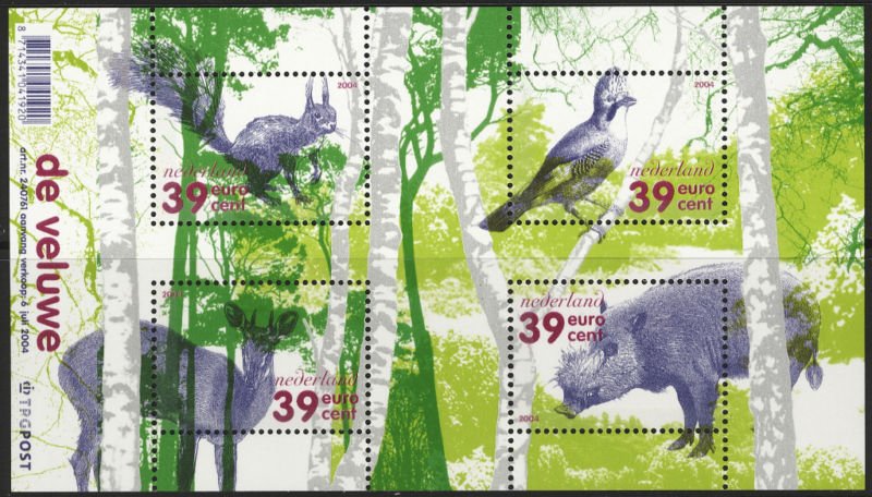 Animals of National Park De Veluwe - MiNo. 2227-30