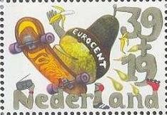 Pear And Skateboard