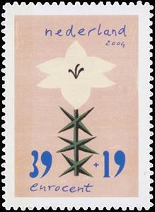 Stamp, Lily, Netherlands,  , Flowers, Summer, Plants (Flora)