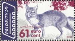 Stamp, Red Fox (Vulpes vulpes), Netherlands,  , Mammals, Foxes, National Parks, Animals (Fauna)