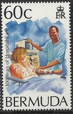 Stamp, Dialysis, Bermuda,  