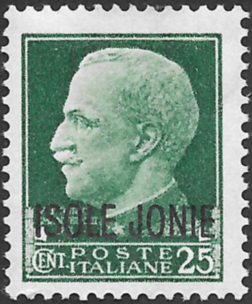 Italy Stamps Overprint "ISOLE JONIE"