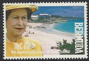 Queen Elizabeth II's Accession to the Throne, 40th Anniv.