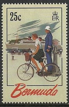 Cyclist, carriage, ship