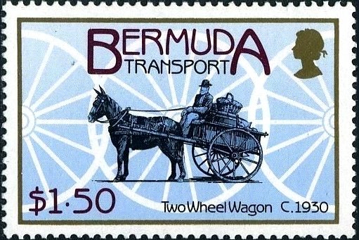 Two-wheel wagon, c. 1930