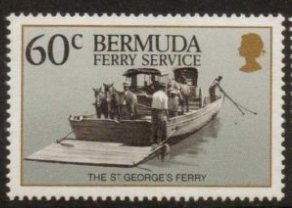 Stamp, St. George's Ferry, Bermuda,  , Public Transport, Transport