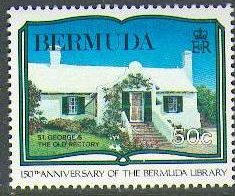 Stamp, St. George's, The Old Rectory, Bermuda,  , Libraries