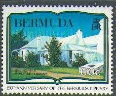 Stamp, Springfield, Somerset Library, Bermuda,  , Libraries