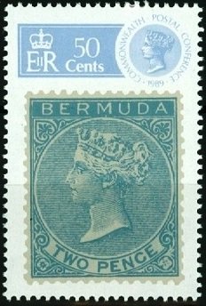 Stamp, No. BM2, Bermuda,  , Stamps