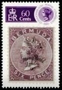 Stamp, Type A4 (No. BM4, BM5, BM8), Bermuda,  , Stamps