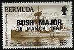 Cableship SS Westmeath, Added Inscription: "BUSH-MAJOR / 16