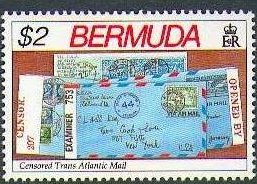 Censored trans-atlantic mail