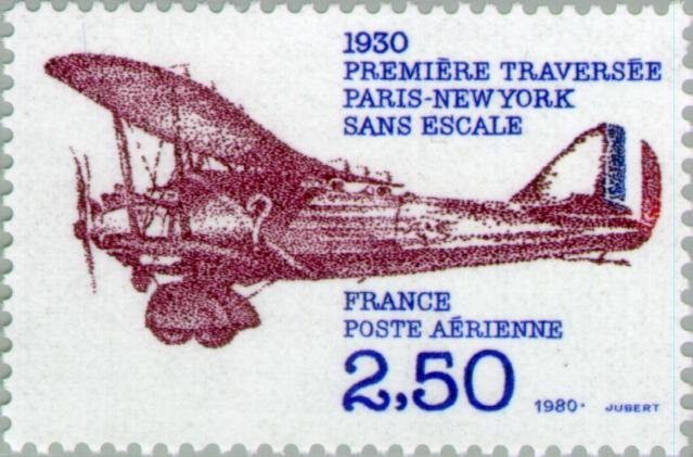 1930: Fiftieth anniversary of the crossing Paris-New York no