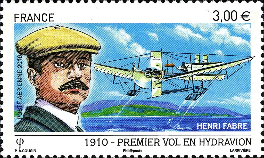 First Seaplane Flight - Henri Fabre