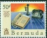 Stamp, Telephones, Bermuda,  , Telephones