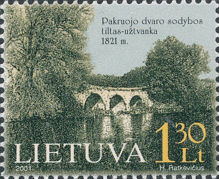 Bridge-dam of Pakruojis manor