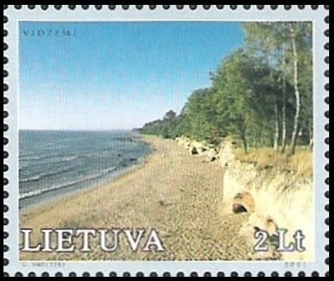 The Vidzeme coast of the Gulf of Riga