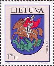Arms of Prienai, 1502