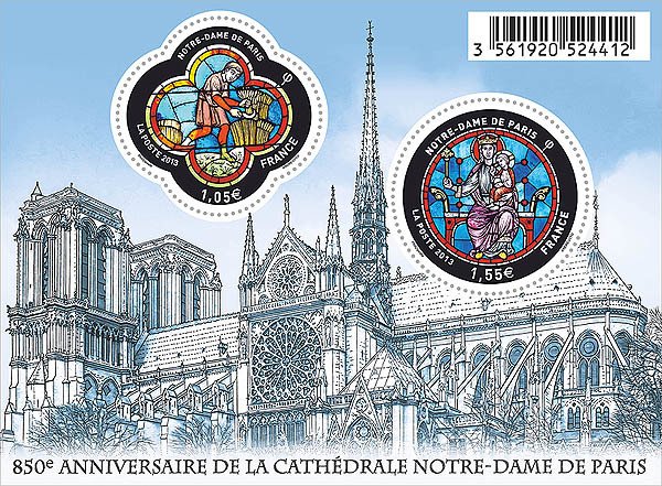 Block Cathédrale Notre-Dame de Paris