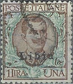 King Victor Emmanuel III, optd