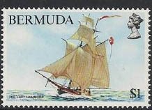 Stamp, "Lady Hammond", Bermuda,  , Postal Services