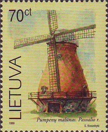 Red-brick windmill, Pumpenai