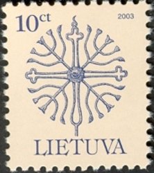 Stamp, Definitive issue, Lithuania,  