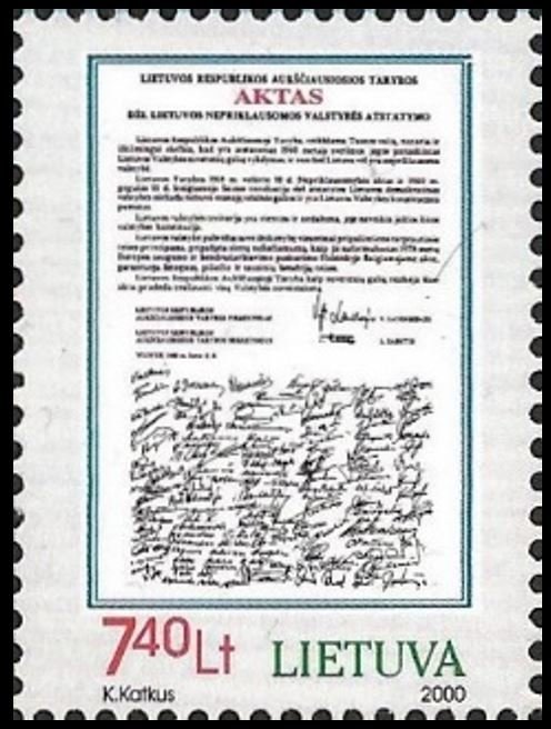 Act of rehabilitation of Lithuanian Republic
