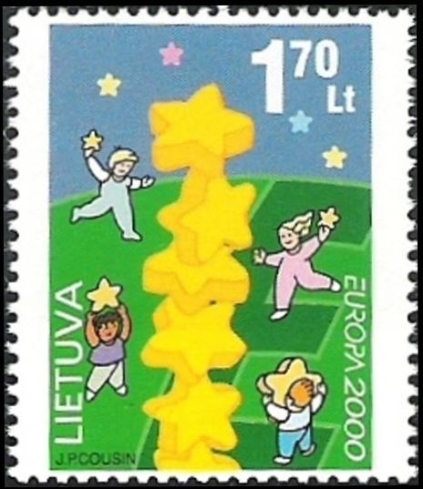 Europa 2000. Playing children