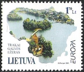 Trakai. Lake Galve