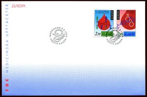 First Day Cover, C.E.P.T.- Discoveries and Inventions, Åland Islands,  , C.E.P.T.