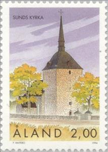 Stamp, Sund, Åland Islands,  , Buildings, Churches - Cathedrals - Basilicas - Chapels