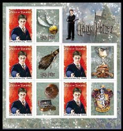 Souvenir Sheet, Harry Potter, France,  , film