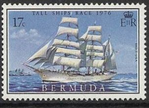 Stamp, Eagle, US, Bermuda,  